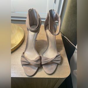 Vince Camuto Tan Suede Heels - Size: 8.5